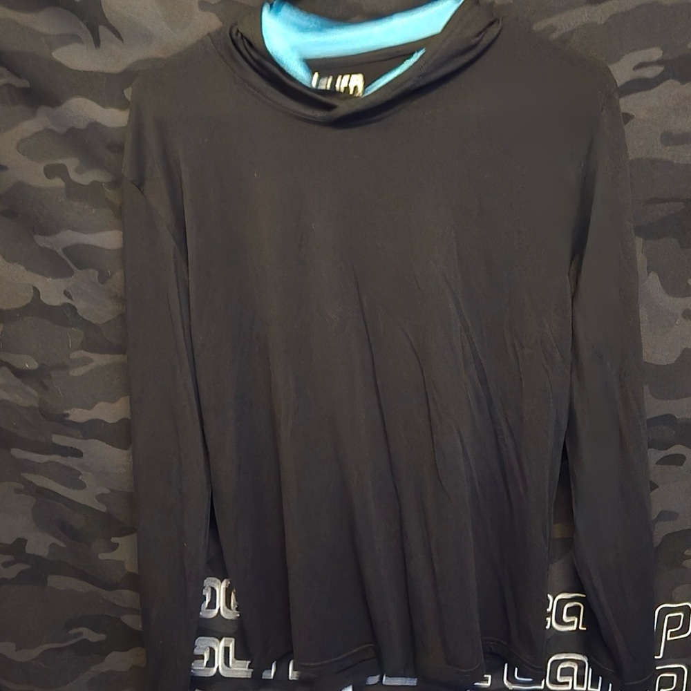 Black and Blue Women's Hoodie